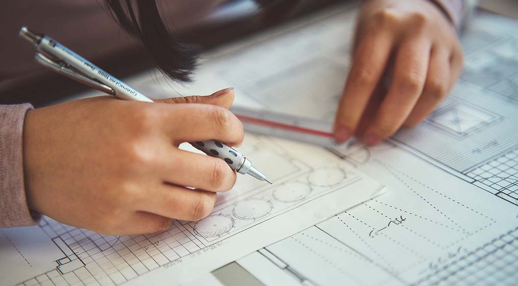 基礎を身につける製図・インテリアパース
